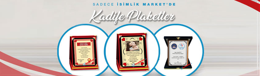 Kadife Plaket